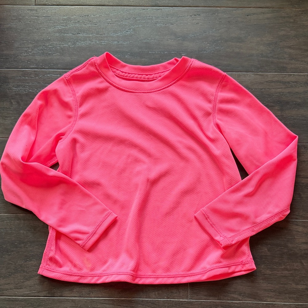 Ingear Kids Bright Pink Swim Rashguard